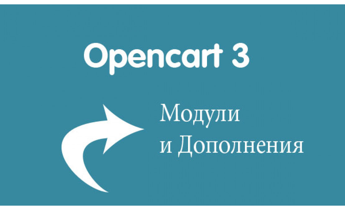 Оплата дополнительных услуг для OpenCart 3 (по предварительной договоренности)